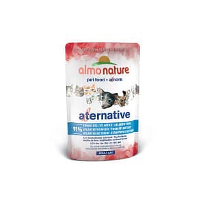 Almo Nature Gatto Alternative Tonno Atlantico per Gatti 55gr Peso Confezione 55 g – KIT 12x