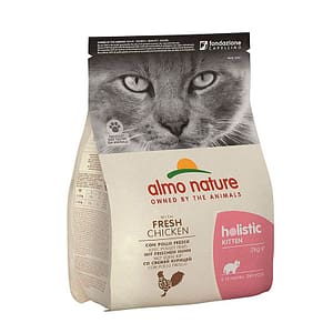 Almo Nature Holistic Kitten Pollo per Gattini Peso Confezione 2 Kg