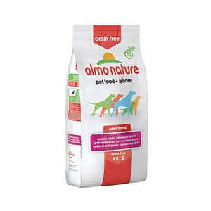 Almo Nature Grain Free XS/S Maiale e Patate per Cani Peso Confezione 400 g