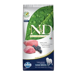 Farmina N&D Cane Grain Free Maxi Agnello Peso Confezione 12 Kg