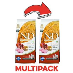 Farmina N&D Low Grain Medium Maxi Senior Peso Confezione 12 Kg – PROMO 2x (*)