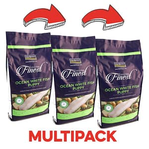 Fish4Dogs Finest Puppy Small Regular Peso Confezione 1.5 Kg – KIT 3x