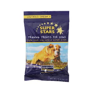 Fish4Dogs Premietti Super Star Training per Cani Peso Confezione 75 g
