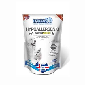 Forza10 Hypoallergenic Actiwet al Pesce Peso Confezione 100 g – KIT 12x