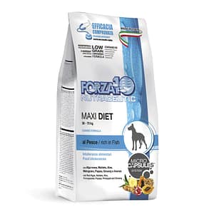 Forza10 Maxi Diet Low Grain al Pesce Peso Confezione 12 Kg - PROMO 3x  (*)