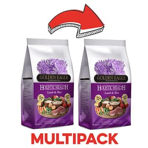 Golden Eagle Holistic Agnello e Riso per Cani Peso Confezione 2 Kg – KIT 2x