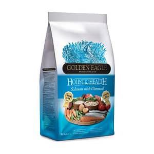 Golden Eagle Holistic Salmone e Avena per Cani Peso Confezione 2 Kg