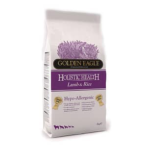 Golden Eagle Sensitive Agnello e Riso per Cani Peso Confezione 2 Kg