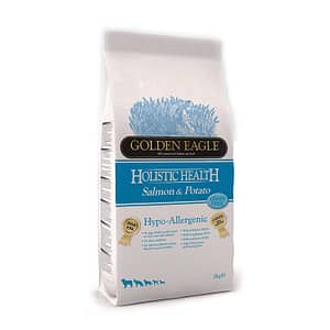 Golden Eagle Sensitive Salmone e Patate Grain Free per Cani Peso Confezione 2 Kg