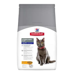 Hill's Science Plan Mature Adult 7+ Sterilised Pollo per Gatti Peso Confezione 1.5 Kg