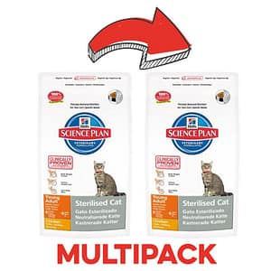 Hill’s Feline Young Sterilized Peso Confezione 1.5 Kg – KIT 2x