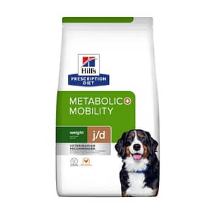 Hill’s Metabolic + Mobility Prescription Diet Canine Peso Confezione 1.5 Kg