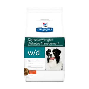 Hill’s w/d Prescription Diet Canine Peso Confezione 1.5 Kg