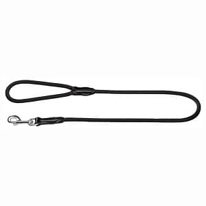 Hunter Guinzaglio Tubolare Nero per Cani Misura M