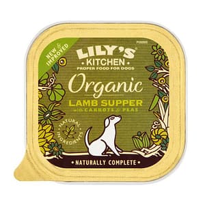 Lily’s Kitchen all’Agnello Vaschetta Bio per Cani 150gr Peso Confezione 150 g – KIT 6x
