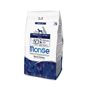 Monge Adult Medium Pollo Peso Confezione 3 Kg