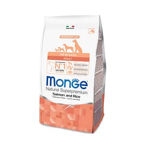 Monge Cane Adult Salmone Peso Confezione 2.5 Kg