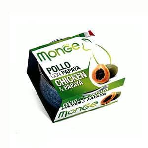 Monge Fruits Pollo e Papaya per Gatti 80gr Peso Confezione 80 g