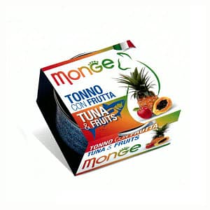 Monge Fruits Tonno e Frutta per Gatti 80gr Peso Confezione 80 g