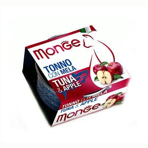Monge Fruits Tonno e Mela per Gatti 80gr Peso Confezione 80 g