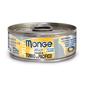 Monge Jelly Trancetti di Tonno per Gatti 80gr Peso Confezione 80 g