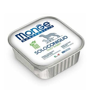 Monge Monoprotein Solo Coniglio per Cani 150gr Peso Confezione 150 g – KIT 6x
