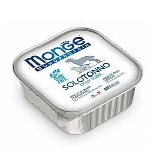 Monge Monoprotein Solo Tonno per Cani 150gr Peso Confezione 150 g – KIT 6x