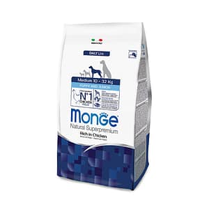 Monge Puppy Junior Medium al Pollo Peso Confezione 3 Kg