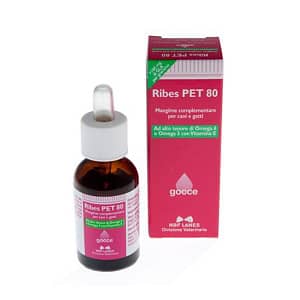 NBF Ribes Pet 80 Pelle e Pelo in Gocce Capacità  25 ml