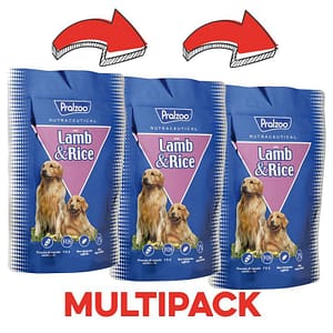 Pralzoo Cane Agnello e Riso Peso Confezione 2 Kg – KIT 3x
