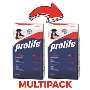 Prolife Cane Adult Manzo Peso Confezione 3 Kg – KIT 2x
