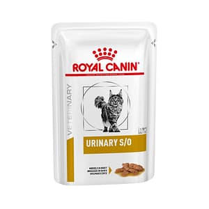 Royal Canin V-Diet Urinary S/O Gatto al Pollo in Salsa Busta Peso Confezione 85 g – KIT 6x