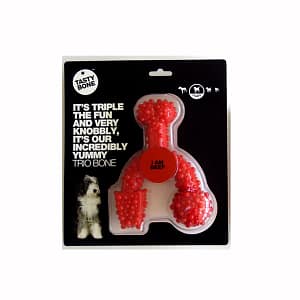 Tasty Bone Trio Large per la Masticazione del Cane Gusto Beef