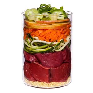 Terra Canis Agnello con Zucchine, Miglio e Aneto Peso Confezione 200 g