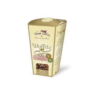 Terra Canis Snack Mini Muscolo di Agnello Wuffels per Cani Peso Confezione 150 g