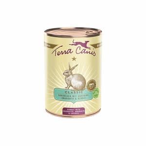 Terra Canis Coniglio con Zucchine, Amaranto e Cerfoglio Peso Confezione 400 g