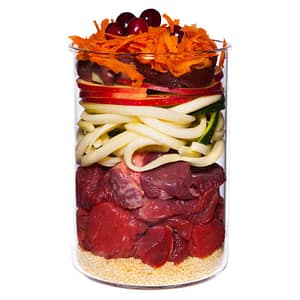 Terra Canis Puppy Manzo con Mela, Carote e Rosa Canina Peso Confezione 200 g