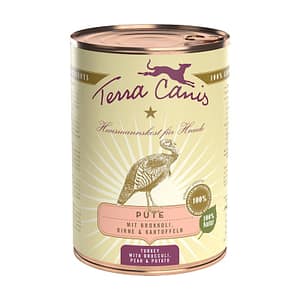 Terra Canis Tacchino con Broccoli, Pera e Patate Peso Confezione 400 g