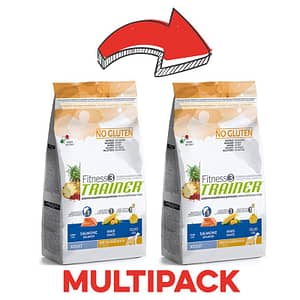 Trainer Fitness 3 Adult Salmone Peso Confezione 3 Kg – KIT 2x