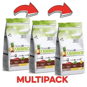 Trainer Fitness 3 Adult Mini Cavallo Peso Confezione 2 Kg – KIT 3x