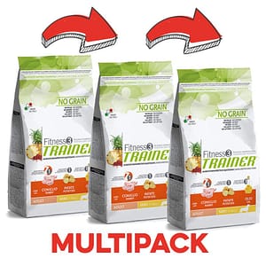 Trainer Fitness 3 Adult Mini Coniglio Peso Confezione 2 Kg – KIT 3x