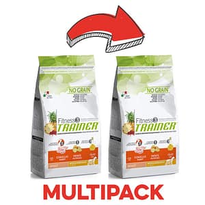 Trainer Fitness 3 Adult Coniglio Peso Confezione 3 Kg – KIT 2x