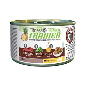 Trainer Fitness 3 Adult Mini Cavallo per Cani 150g Peso Confezione 150 g – KIT 6x