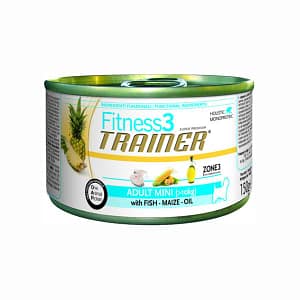 Trainer Fitness 3 Adult Mini Pesce per Cani 150g Peso Confezione 150 g – KIT 6x
