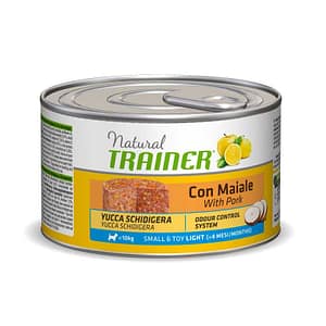 Trainer Natural Small & Toy Light al Maiale per Cani 150gr Peso Confezione 150 g – KIT 6x