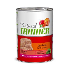 Trainer Natural Puppy & Junior Medium Maxi al Pollo per Cuccioli 400gr Peso Confezione 400 g - KIT 6x