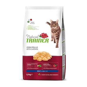 Trainer Natural Gatto Adult al Pollo Peso Confezione 1.5 Kg