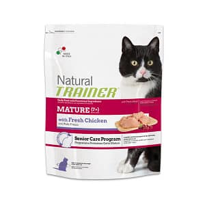Trainer Natural Gatto Mature al Pollo Peso Confezione 1.5 Kg
