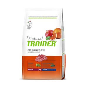 Trainer Natural Adult Medium Manzo Peso Confezione 3 Kg