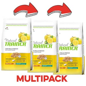 Trainer Natural Small & Toy Maturity al Pollo Peso Confezione 2 Kg – KIT 3x